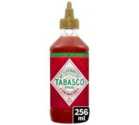 Saveur intense pour tous vos repas - TABASCO Sauce Pimentée Sriracha, sans conservateur, format 25,6cL - Lot de 3