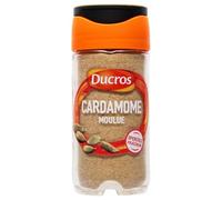 Saveur intense préservée pour vos plats - DUCROS Cardamome Moulue, Pot en verre de 35g avec opercule fraîcheur - Lot de 3