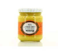 Saveur originale pour vos poissons et viandes blanches - ALBERT MENES Pâte de Citron Confit au Gingembre Bio, pot de 210g - Lot de 3