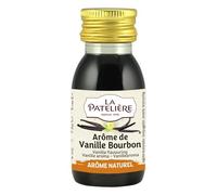 Saveur vanille authentique pour vos pâtisseries - LA PATELIERE Arôme naturel de vanille Bourbon 6%, flacon de 60ml - Lot de 3