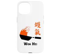 Saveurs de Wok Hei Funny Chinese Wok Cuisson Riz Frit Coque pour iPhone 15