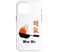 Saveurs de Wok Hei Funny Chinese Wok Cuisson Riz Frit Coque pour iPhone 16 Pro Max