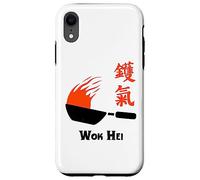 Saveurs de Wok Hei Funny Chinese Wok Cuisson Riz Frit Coque pour iPhone XR