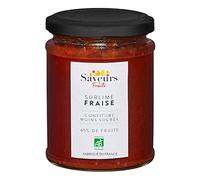 Saveurs & Fruits - Confiture De Fraises Moins Sucrée 65% De Fruits 310G - Unité