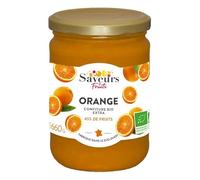 Saveurs & Fruits - Confiture extra d'orange 660g - unité