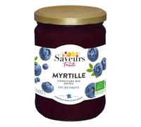 Saveurs & Fruits - Confiture extra myrtille 660g - unité