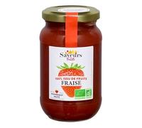 Saveurs & Fruits - Préparation à la fraise bio 310g - Vendu par unité