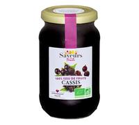 Saveurs & Fruits - Préparation cassis 100% fruits 310g - unité