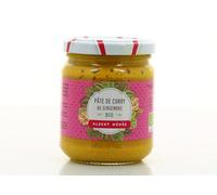 Saveurs intenses et exotiques pour vos repas quotidiens - ALBERT MENES Pâte de curry au gingembre, Pot de 210g, Agriculture biologique - Lot de 3