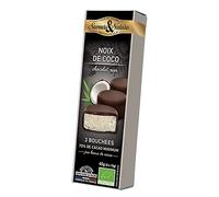 Saveurs & Nature - Bouchées De Chocolat Noir 70% - Coco 3X15G - Vendu par unité