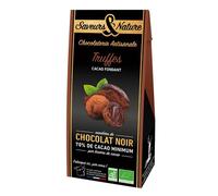 SAVEURS & NATURE-Truffes au chocolat noir - 100 gr
