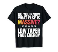 Savez-Vous ce Qui est énorme ? Faible énergie de décoloration Conique T-Shirt