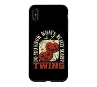 Savez-Vous ce Qui est Vraiment Effrayant ? Grossesse d'halloween Amusante Coque pour iPhone XS Max