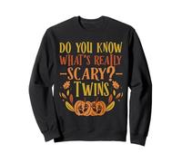 Savez-Vous ce Qui est Vraiment Effrayant ? Grossesse d'halloween Amusante Sweatshirt