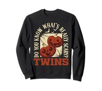 Savez-Vous ce Qui est Vraiment Effrayant ? Grossesse d'halloween Amusante Sweatshirt
