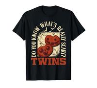 Savez-Vous ce Qui est Vraiment Effrayant ? Grossesse d'halloween Amusante T-Shirt