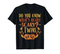 Savez-Vous ce Qui est Vraiment Effrayant ? Grossesse d'halloween Amusante T-Shirt