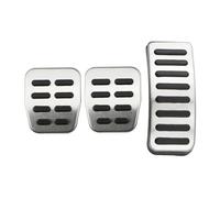 SAVHE Couvre-pédale de voiture adapté for Seat Arosa Ibiza 6k 6L 6J Cordoba 6k 6L 1995-2008 Leon 1 M 1999-2006 Toledo 1M 1998-2004 en acier inoxydable(MT)