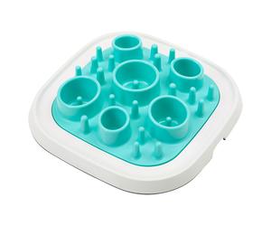 Savic Antigliss Mat Pour Chiens 32x32Cm Bleu Clair/Blanc Jouet D'Intelligence