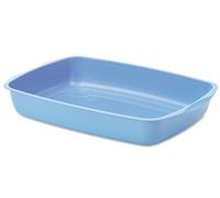 Savic - Bac à litière pour Chat, 38 cm, Couleurs Assorties (Rose, Bleu et Blanc)