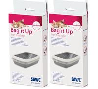 SAVIC Bag It Up Sacs pour bac à litière pour chat Taille M 42 cm (Lot de 2)