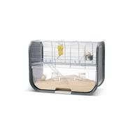 SAVIC-Cage pour gerbille coloris gris Savic Lugano - 60 x 29 x 44 cm