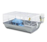SAVIC-Cage pour hamsters et souris Martha blanche - 46.5 x 29.5 x 21 cm