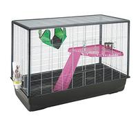 Savic Cage Pour Petits Animaux Rongeur Zeno Knockdown Chromé 100 X 50 X 70 Cm