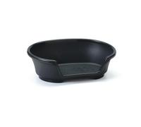 SAVIC-Corbeille pour chien en plastique noir Savic modèle Cosy Air 78 cm (fond du panier) - 90 x 60 x 26 cm