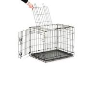Savic - Cottage - Cage de transport pour chien - Noir poudré - 61 x 44 x 50 cm