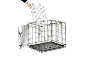 Savic - Cottage - Cage de transport pour chien - Noir poudré - 61 x 44 x 50 cm