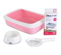 Savic - Kit de Démarrage pour Chaton - Rose