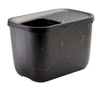 Savic Litière Pour Chats Hop In Noir/Or 59x39x39,5 Cm