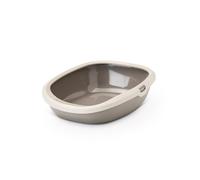 Savic Litter Box Happy Planet Gizmo With Rim Mocca / Warm Grey