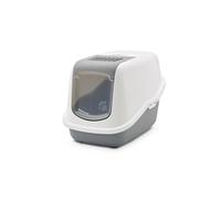 SAVIC-Maison de Toilette Nestor Savic Blanc/Gris 56x39x38,5 cm