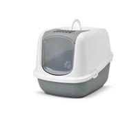 SAVIC-Maison de toilette pour chat Nestor Jumbo Gris 66,5x48,5x46,5 cm