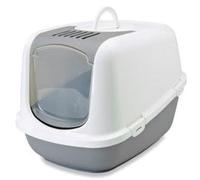 CLEAN CAT - Litière Du Chat Avec Couvercle Gris