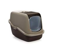 Savic Nestor Maison de Toilette pour Chat Marron/Gris 56x39x39 cm