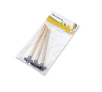 Savic Perchoir en Bois pour Oiseau 18 x 1,2 cm 3 Pièces