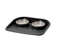 Savic Plateau repas HP Butler - 2 x 300 ml - Noir - pour chien ou chat
