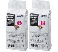 Savic Puppy Trainer Carbon Pads M 45x30cm (50) (Lot de 2)