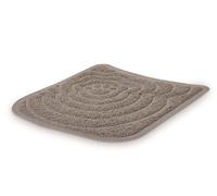 SAVIC-Tapis pour maison de toilette d’angle Nestor Corner gris