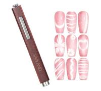 SAVILAND 4X Aimant Cat Eye Ultra Puissant: 3 en 1 Aimant à Stylo N35 Ultra Fort en Longues Bandes et en Perles pour Vernis à Ongle, Précise en 3 Secondes