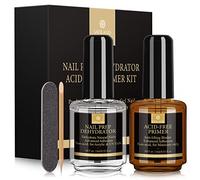 SAVILAND Primer Ongle Gel UV et Déshydrateur Kit: Nail Prep et Primer Kit Sans Acide Séchage Rapide Vernis Semi Permanent pour Acrylique Polygel Vernis à Ongles Manucure Naturels Air Dry