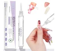 SAVILAND Stylo Dissolvant Vernis à Ongles: Enlèvement de Vernis à Ongles 10 Secondes Avec de la Vitamine E Sans Acétone Bio-Sourcé pas pour Vernis Gel Couche de Base