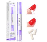 SAVILAND Stylo Dissolvant Vernis à Ongles Stylo Correcteur pour Vernis Semi Permanent 3 Mines de Rechange pour Effacer les Bavures de Vernis 5ml