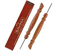 Savina Stiletto & Pressing Tool - Essential Quilting / Couture Tool Stiletto, Presser - Outil de positionnement de précision pour obtenir des coutures correctement posées (2 pièces)