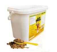 SAVINI VIVAI Engrais Agrumes Super Lupini Moulin 4 en 1 Engrais biologique pour toutes les plantes pour une production abondante comme citrons mandarins oranges en pot et pleine terre 3600 g Made