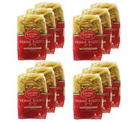 Lot 12x Pâtes Penne Rigate n°31 - Savino Pasta - paquet 500g