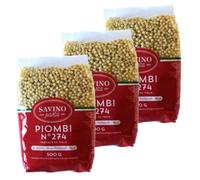Savino Pasta - Lot 3x Pâtes Gros Plombs n°274 - Paquet 500g